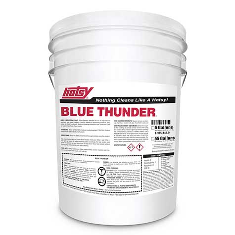 Hotsy blue thunder